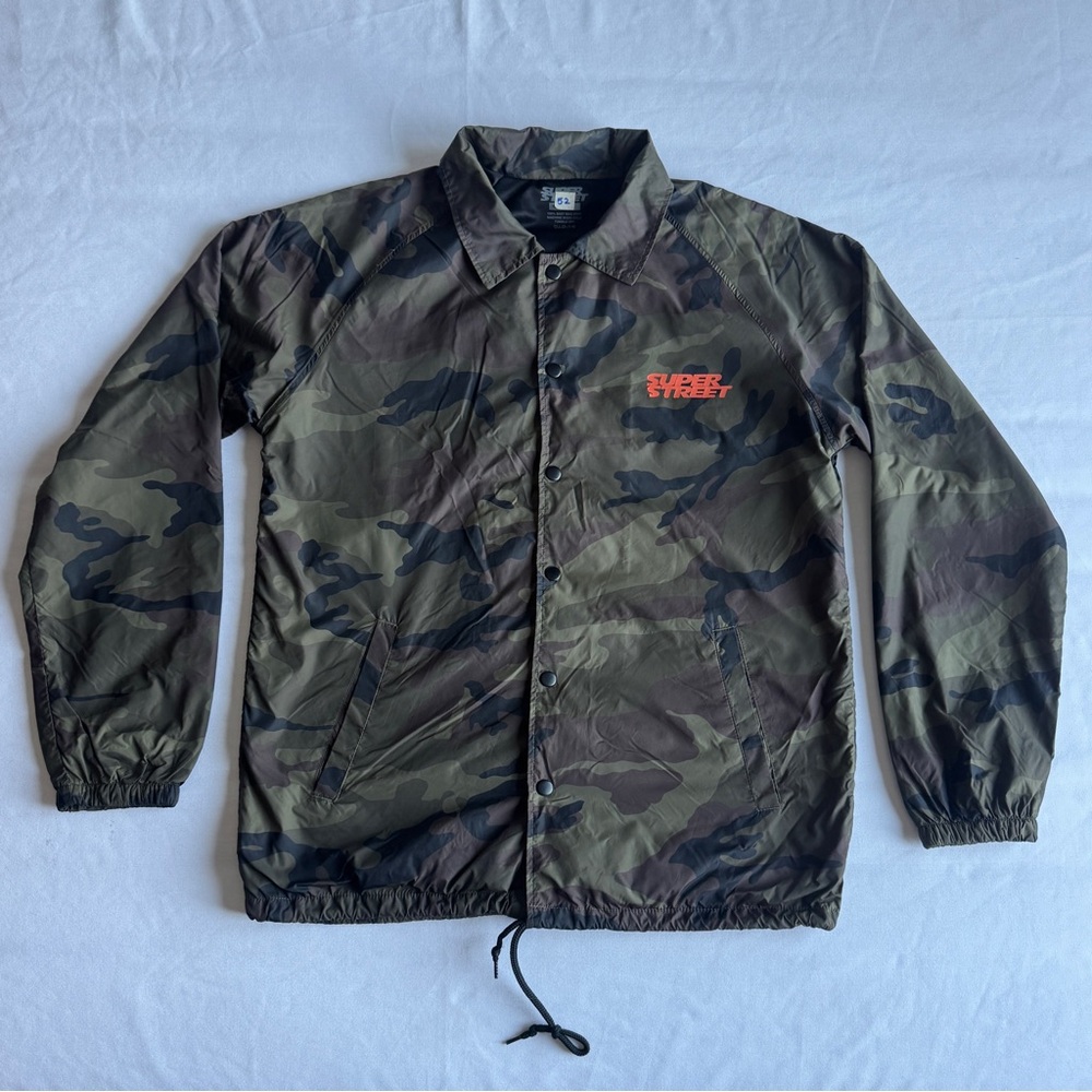 Super Street camo windbreaker